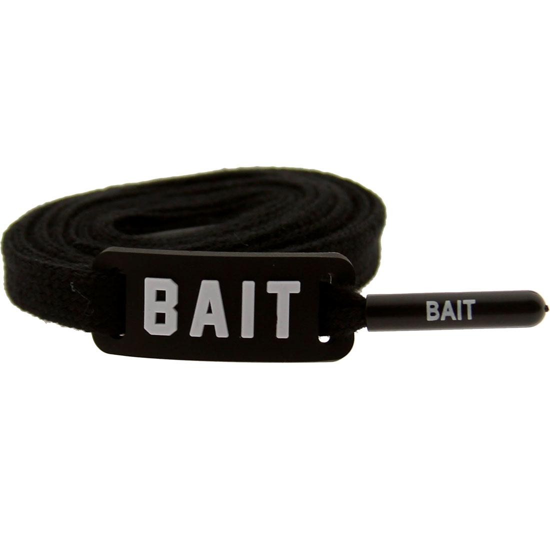 BAIT Flat Shoelaces (black)