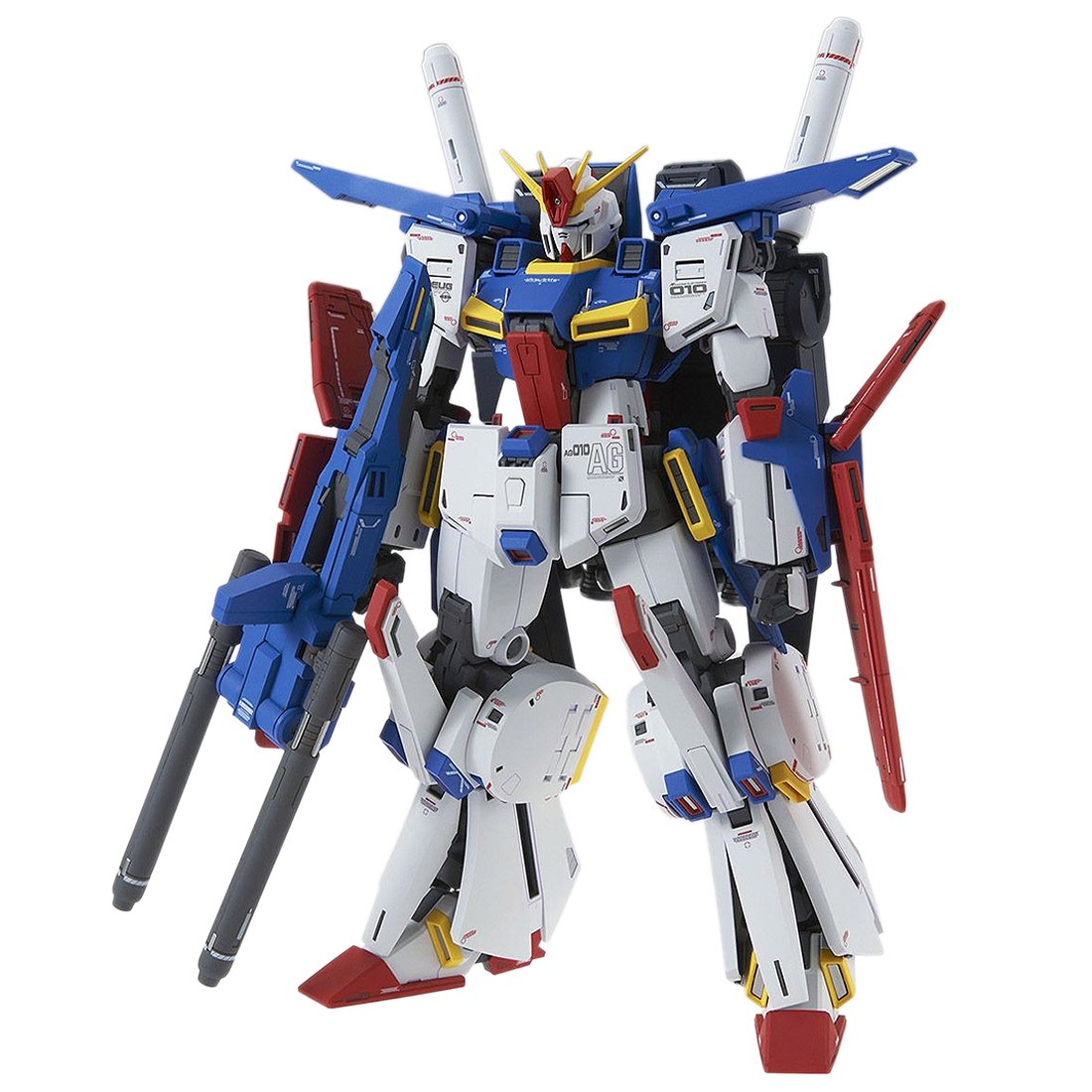 Bandai MG 1/100 ZZ Gundam Ver.Ka Plastic Model Kit white