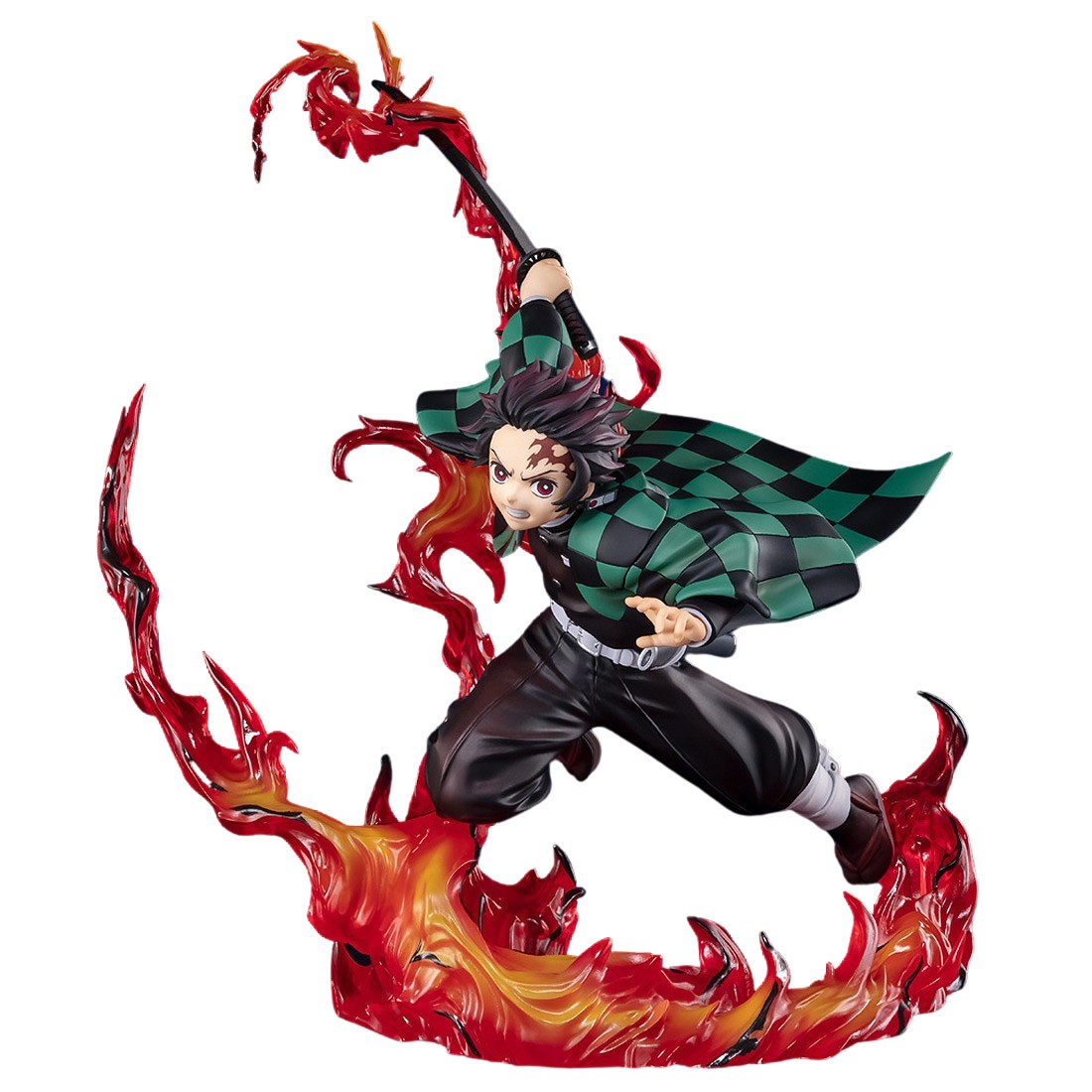 Bandai Figuarts Zero Demon Slayer Tanjiro Kamado Total Concentration Breathing Figure (red)
