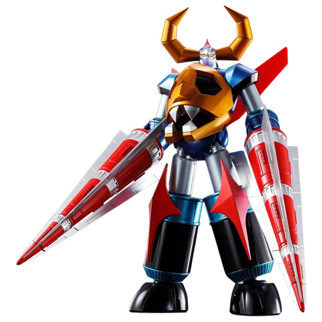 Bandai Soul of Chogokin Divine Demon-Dragon Gaiking GX-100X Gaiking And  Daikumaryu Power Up Option Set (red)