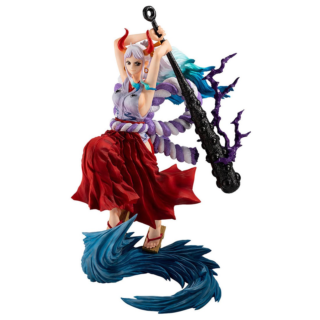 Bandai Ichibansho One Piece Glitter of Ha Yamato Figure (red)