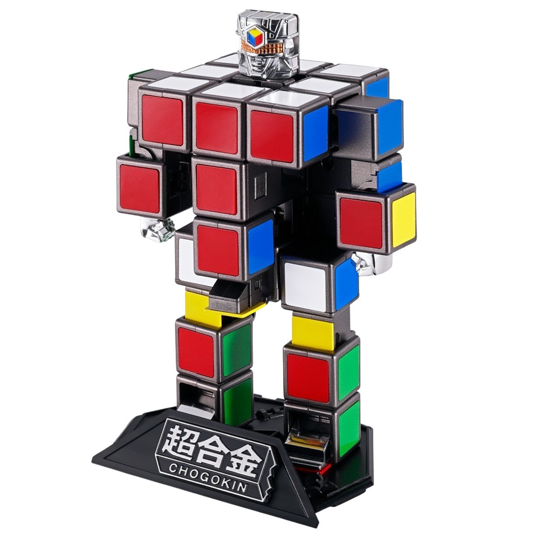 Bandai Chokogin Rubik's Cube Robo Figure (red)