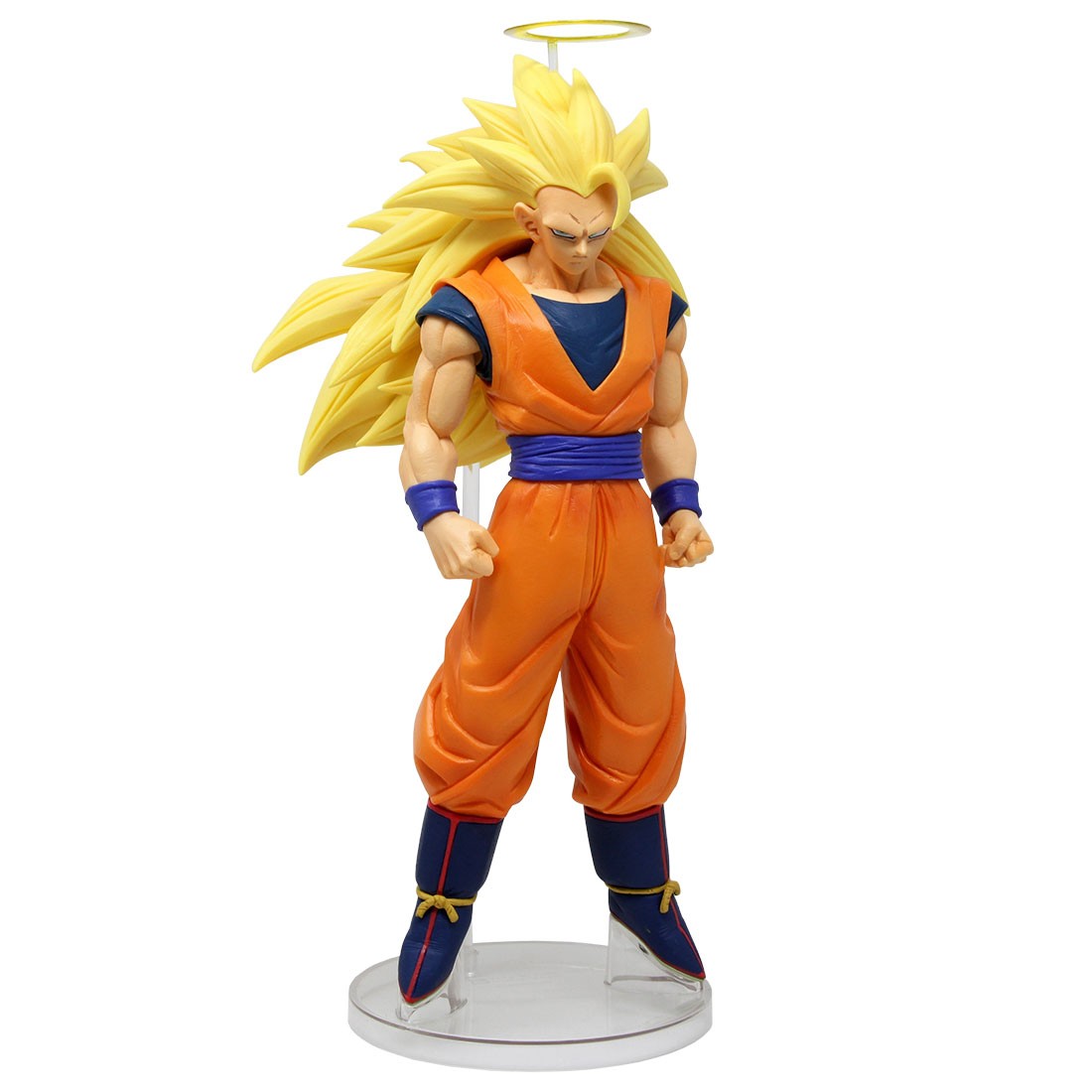 Bandai Masterlise Ichibansho Battle Of The Super Saiyan Dragon Ball Z Super Saiyan 3 Son Goku Figure (orange)