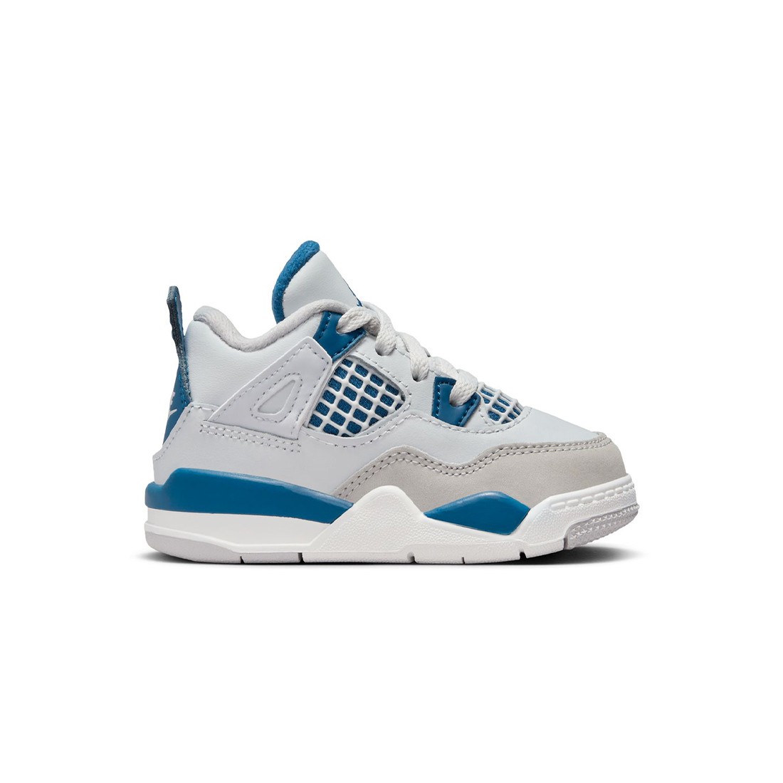 Jordan Toddlers 4 Retro (off white / military blue-neutral grey)