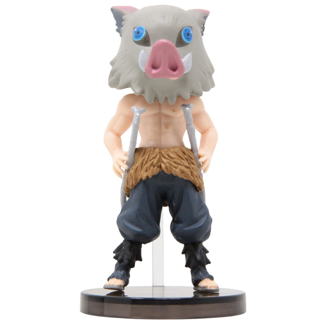 Banpresto Demon Slayer Kimetsu No Yaiba World Collectable Figure Special - D Inosuke Hashibira (gray)