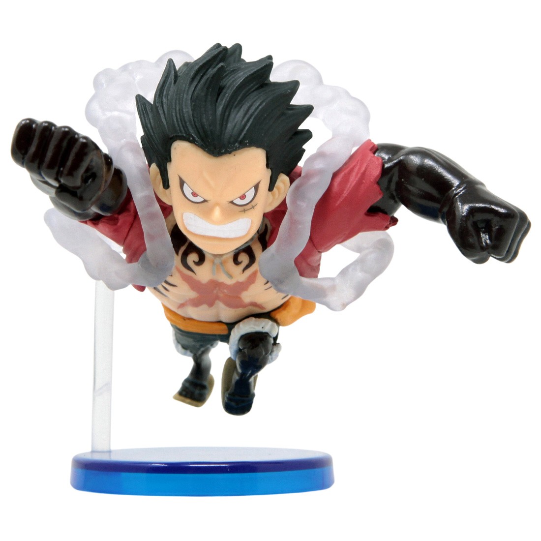 Banpresto One Piece World Collectable Figure Treasure Rally Vol. 1 - A  Monkey D. Luffy Gear 4 Red