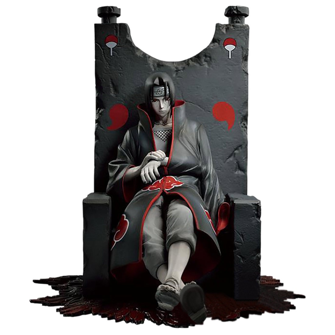 Banpresto Naruto Shippuden Dioramatic Itachi Uchiha The Brush Tones Figure (gray)