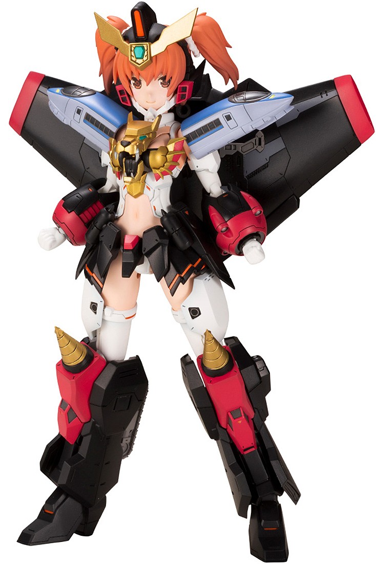 Kotobukiya The King Of Braves GaoGaiGar Cross Frame Girl Gaogaigar Plastic Model Kit (black)