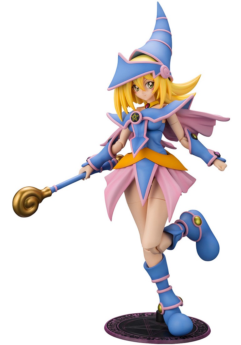 Kotobukiya ARTFX J Yu-Gi-Oh! Cross Frame Girl Dark Magician Girl Plastic Model Kit (blue)