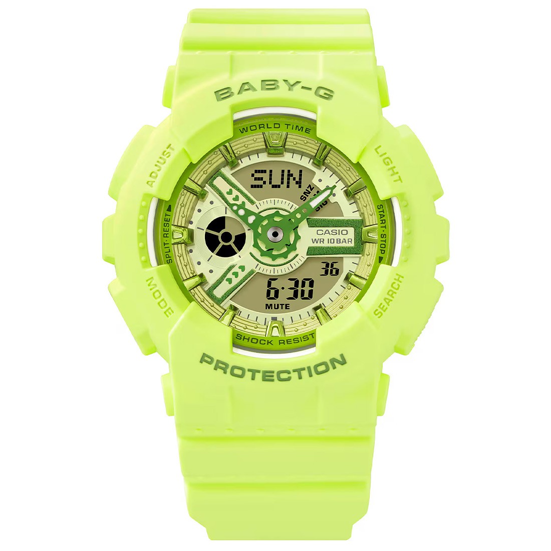 G-Shock Watches Baby-G x Star Wars The Mandalorian and Grogu BA110YK-3ASW Watch (yellow)