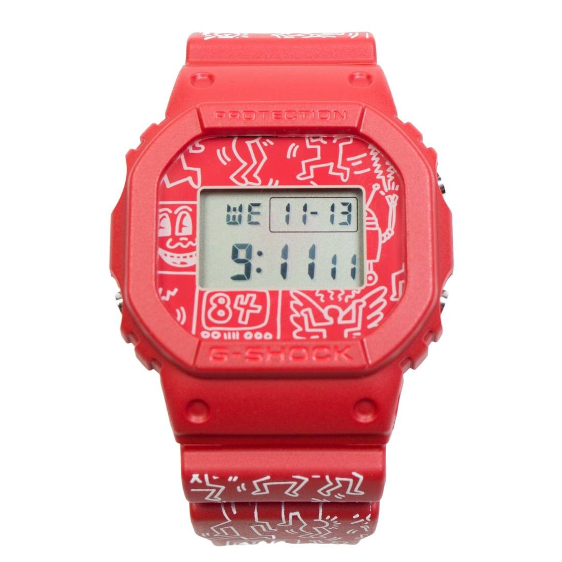 G-Shock Watches x Keith Haring DW5600 (red)