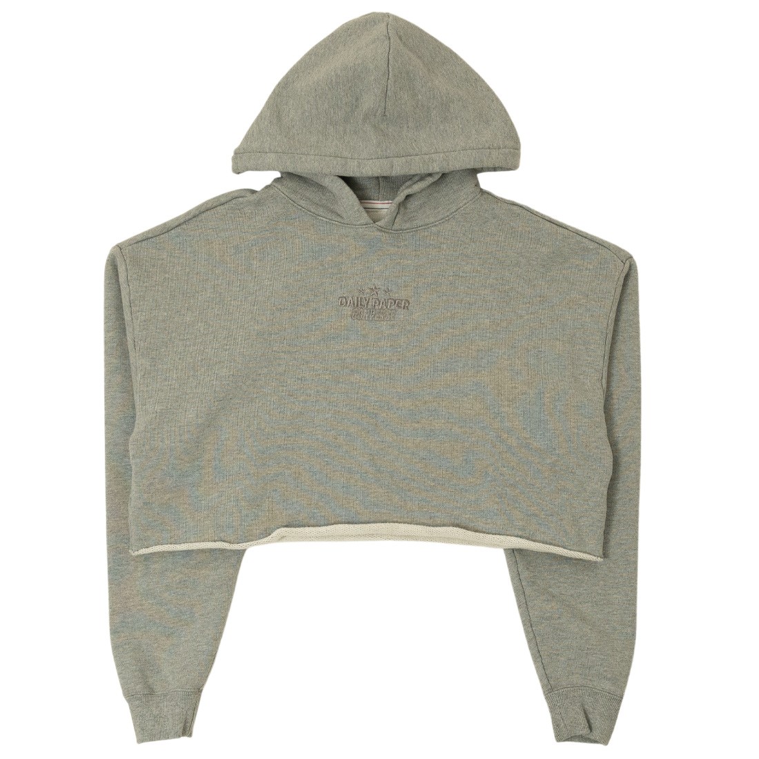 Converse x Daily Paper Women Cropped Hoodie (gray / vintage grey heather)