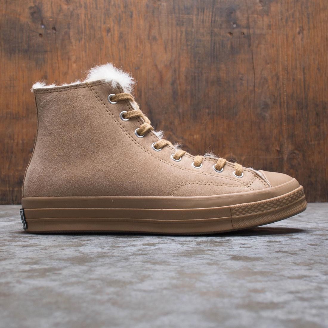 Converse Men Shearling Chuck 70 Hi (brown / iced coffee)