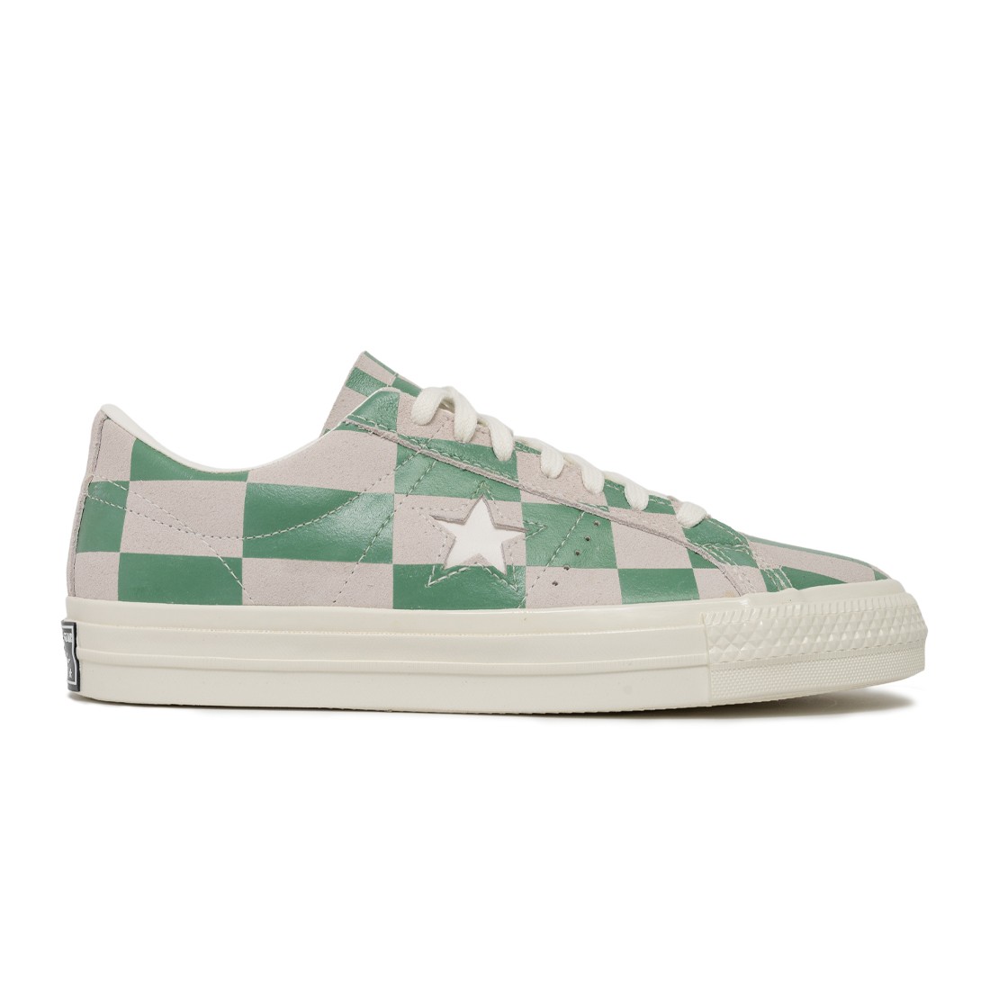 converse One Men One Star Ox (white / medium green / white)