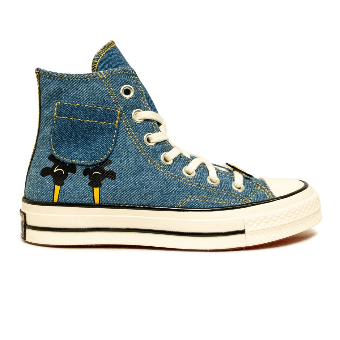 Converse x Minion Unisex Chuck 70 Hi (blue / egret / black)