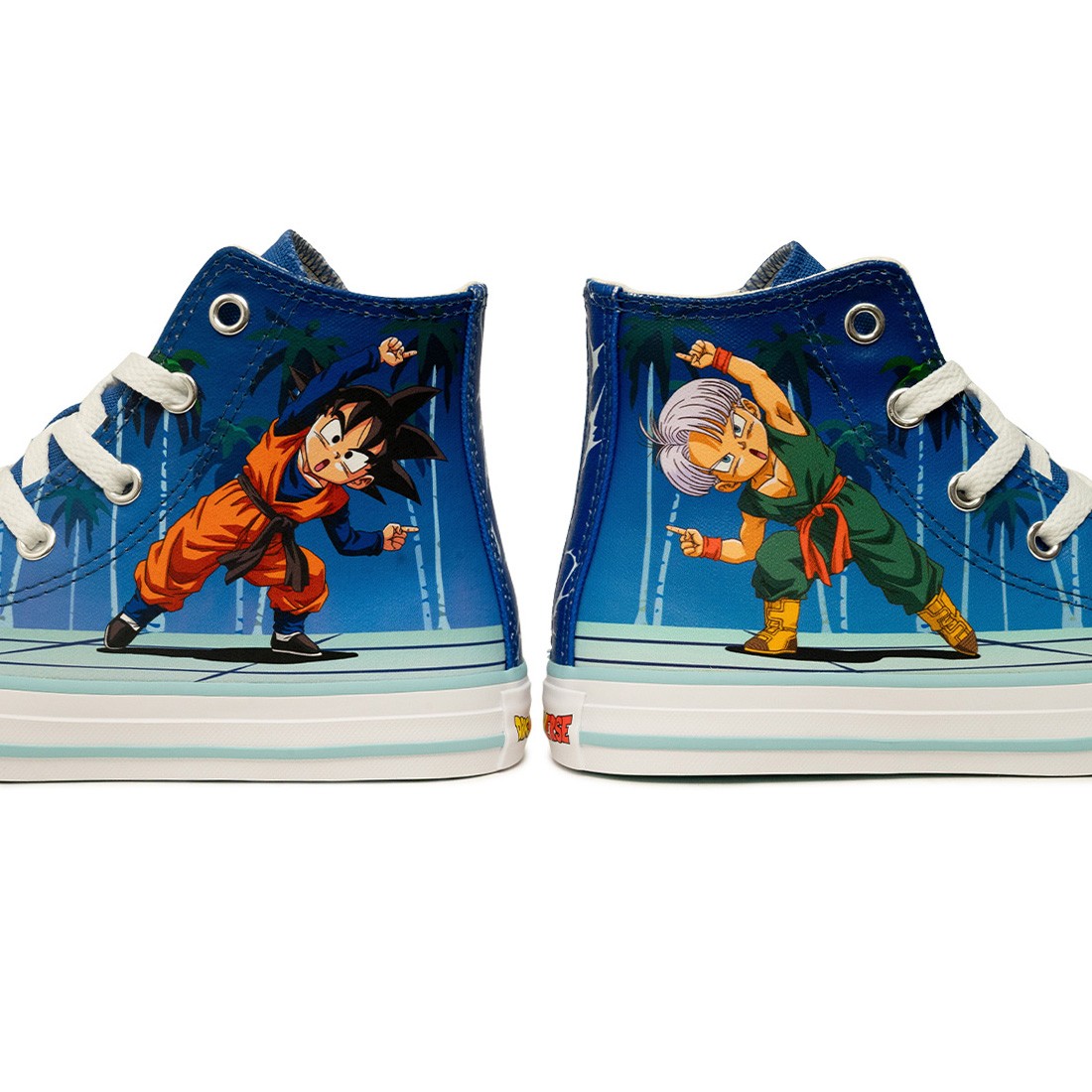 Converse x Dragon Ball Z Little Kids Chuck Taylor All Star Hi (leisure time / white / lapis blue)