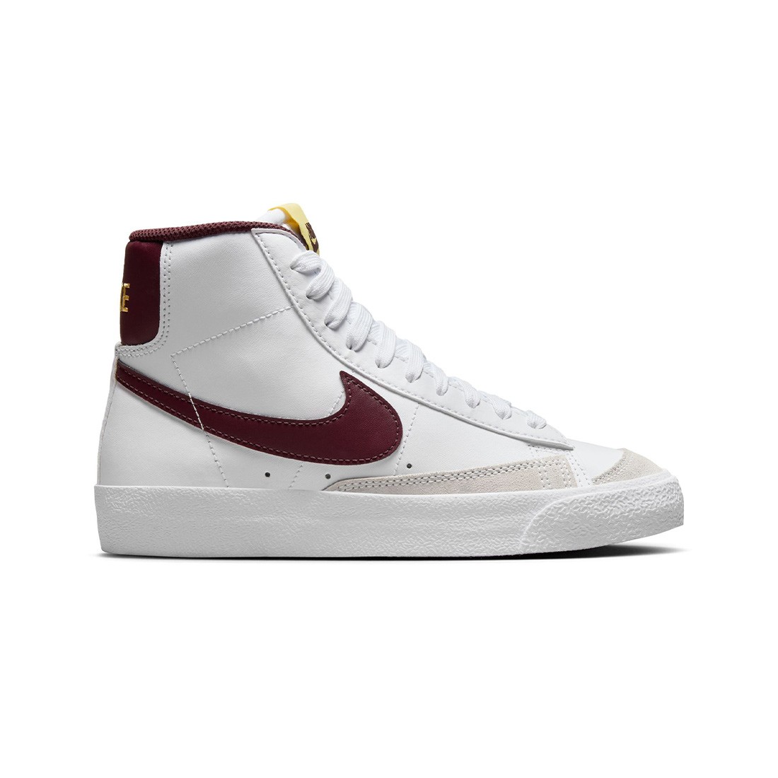 Nike Big Kids Blazer Mid '77 (white / burgundy crush-saturn 918356-401)