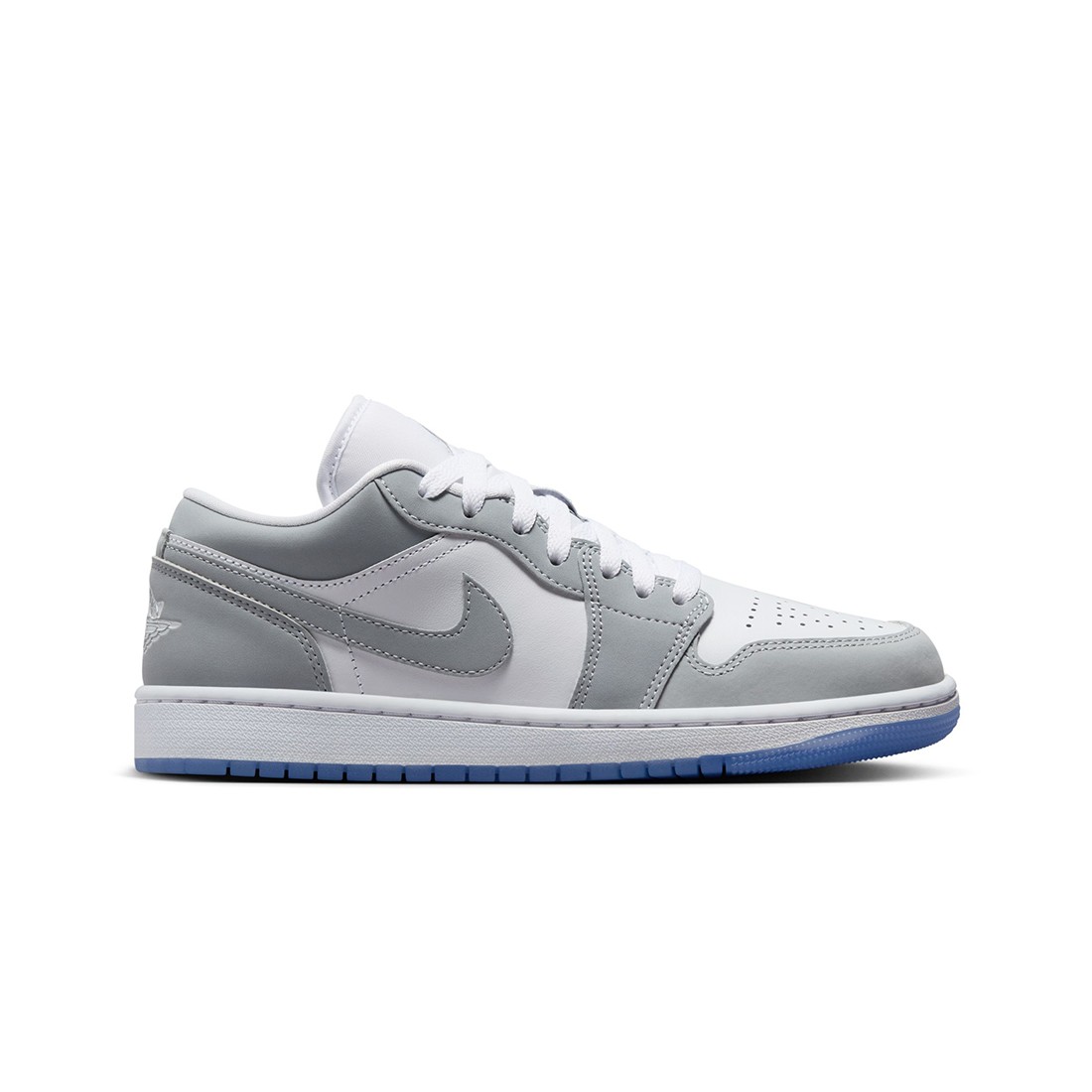 Air Jordan 1 Low Women (white / wolf grey-aluminum)