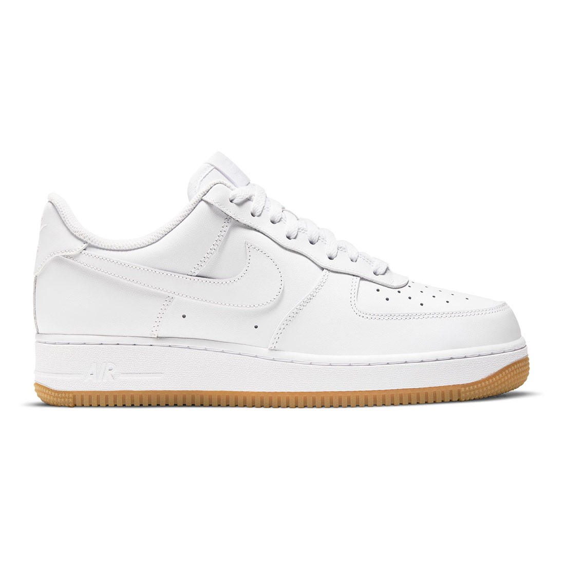 Nike Men Air Force 1 '07 (white / white-gum light brown)