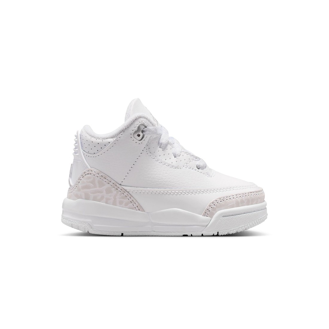 Jordan Toddlers 3 Retro Pure Money (white / metallic silver-white)