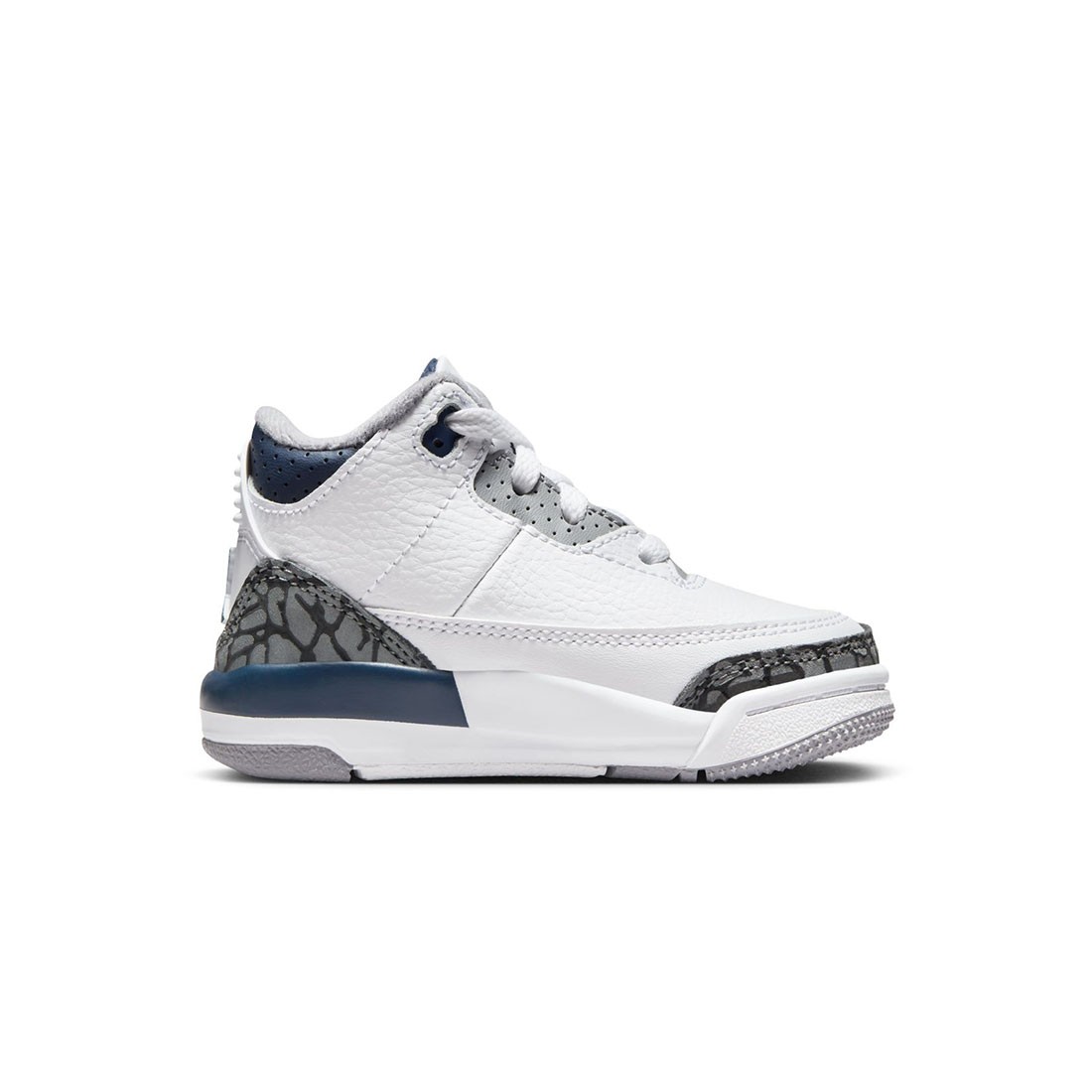 Jordan Toddler 3 Retro (white / midnight navy-cement grey-black)        