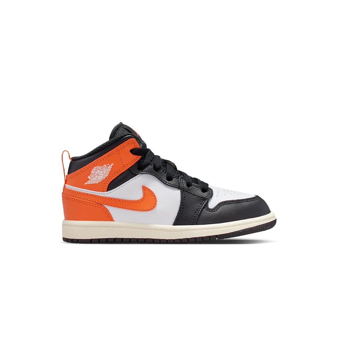 Jordan Little Kids 1 Mid (starfish / black-white-sail)