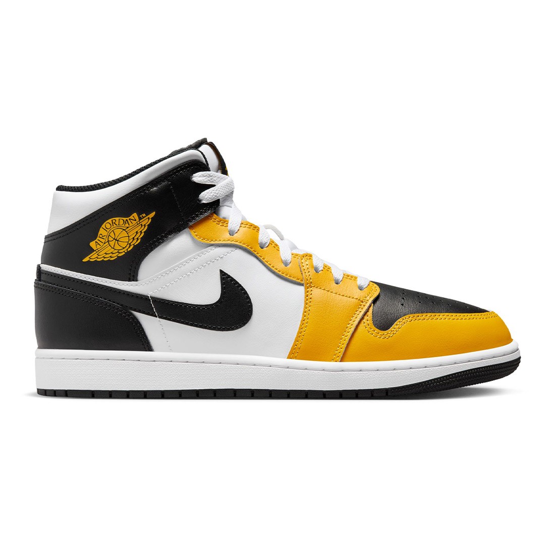 Air Jordan 1 Mid Men (yellow ochre / black-white-yellow ochre)