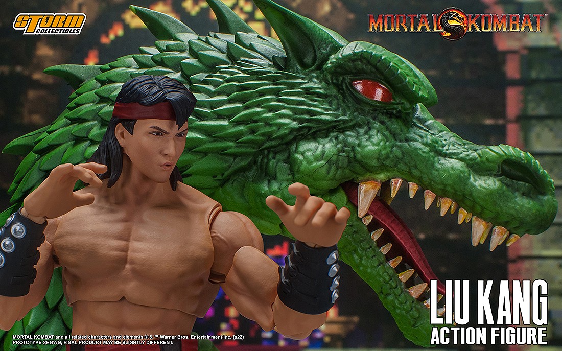 Storm Collectibles Mortal Kombat Liu Kang 1/12 Action Figure (tan)