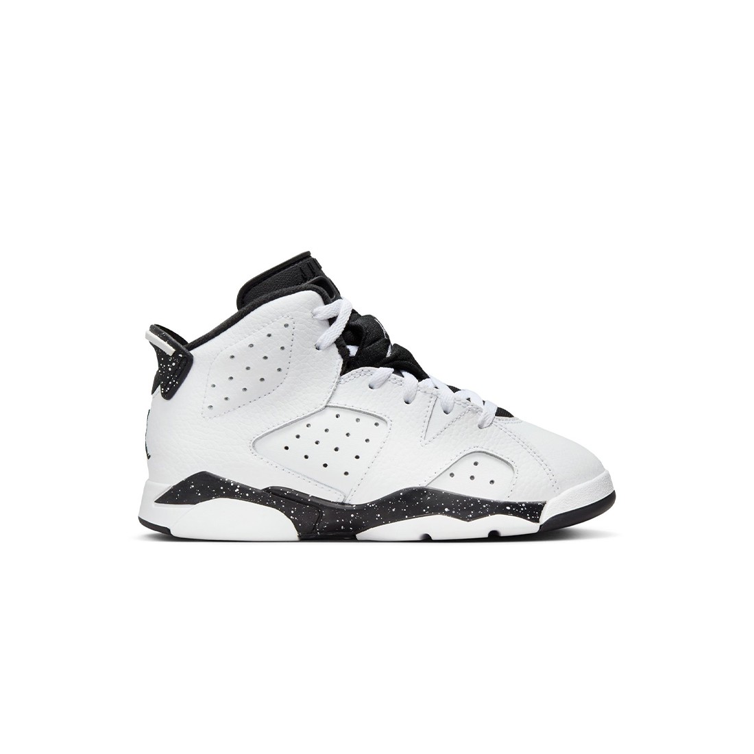 Jordan Little Kids 6 Retro (white / black)