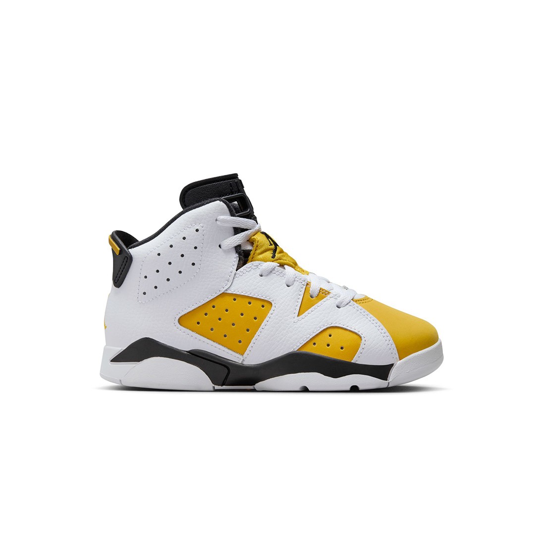 Jordan Little Kids 6 Retro (white / Set ochre-black)