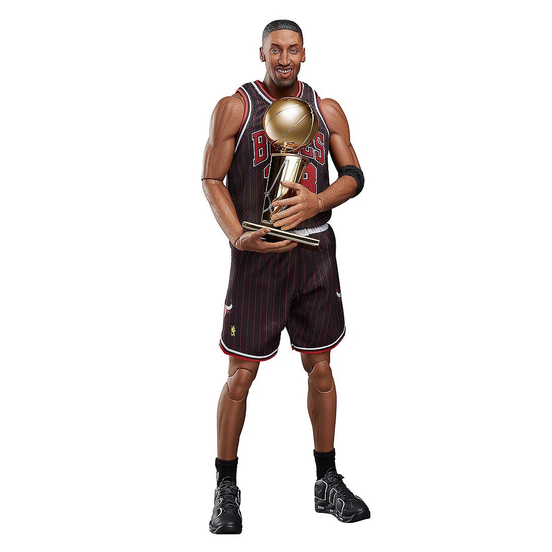 NBA x Enterbay Scottie Pippen Real Masterpiece 1/6 Scale 12 Inch Figure (black)