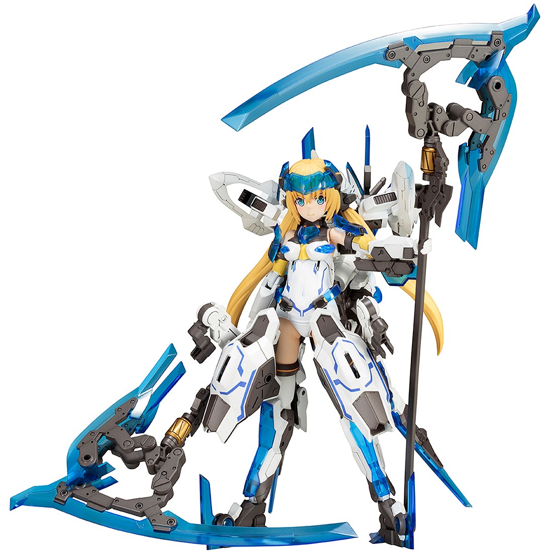 Kotobukiya Frame Arms Girl Hresvelgr=Ater Plastic Model Kit (blue)
