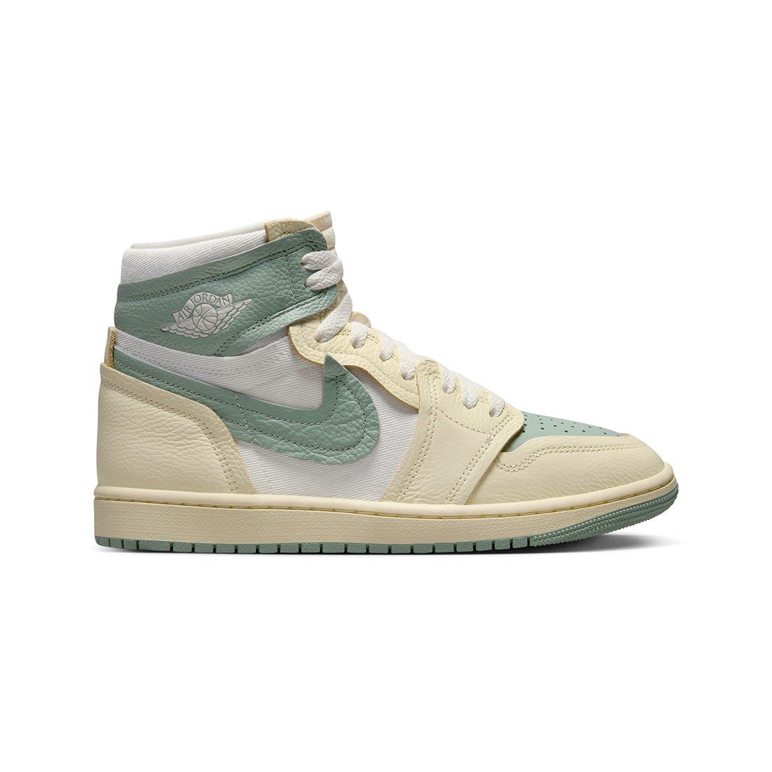 Air Jordan 1 High Method of Make Women (legend sand / jade smoke-sail-muslin)