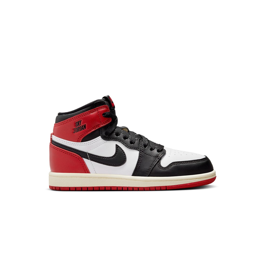 Jordan Little Kids 1 Retro High OG (white / black-varsity red-sail)