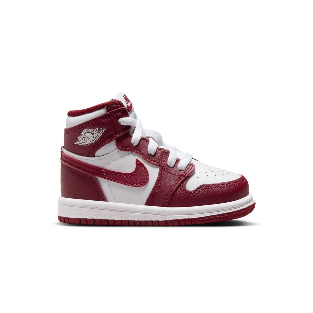 Jordan Toddlers 1 Retro High OG (white / team red)