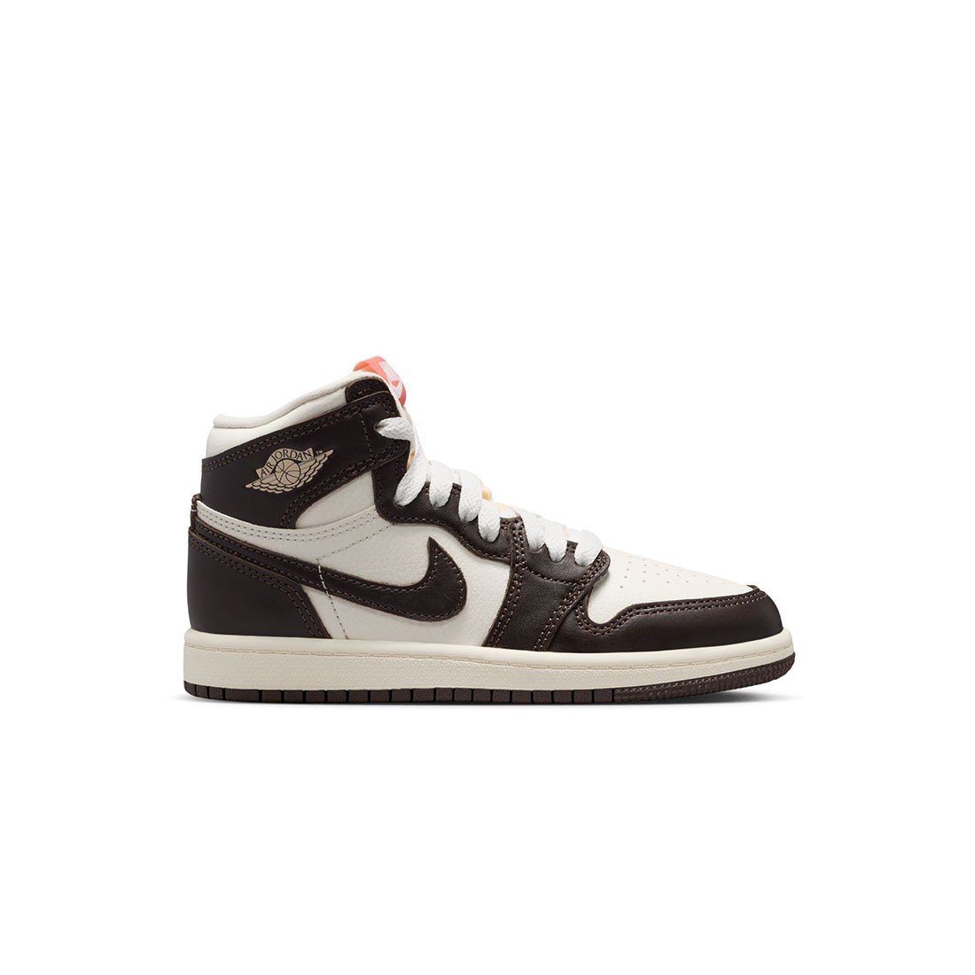 Jordan Little Kids 1 Retro High OG (baroque brown / sail-lt madder root)