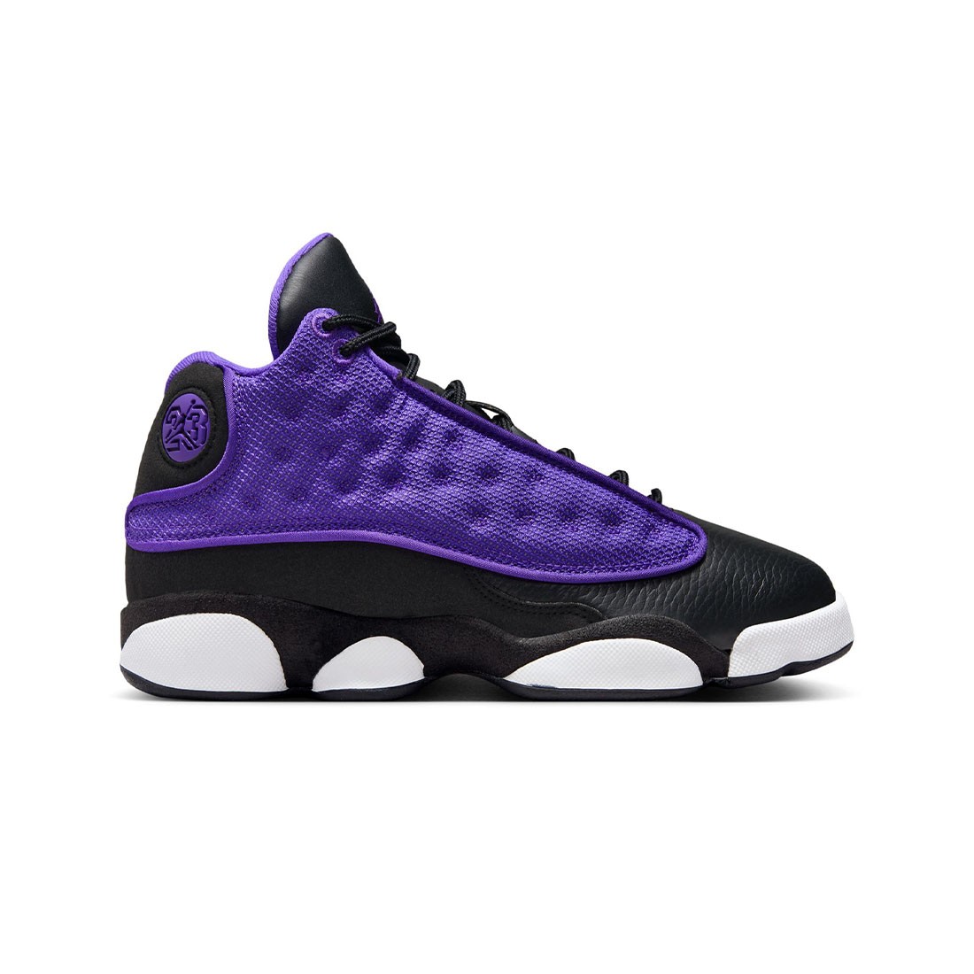 AIR JORDAN 13 RETRO Big Kids (GS) (purple venom / black-white)