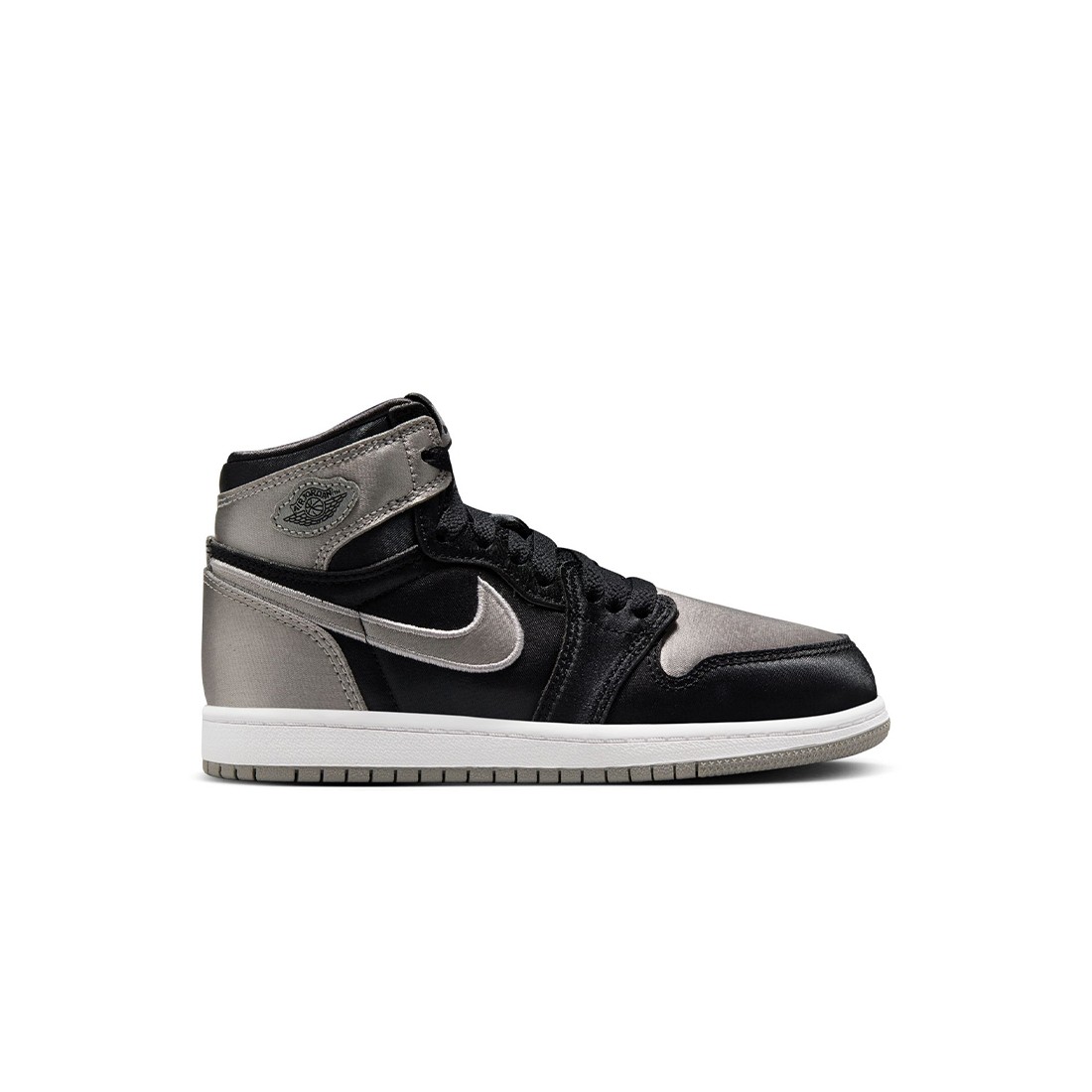 Jordan Little Kids 1 Retro High OG (black / medium grey-white)