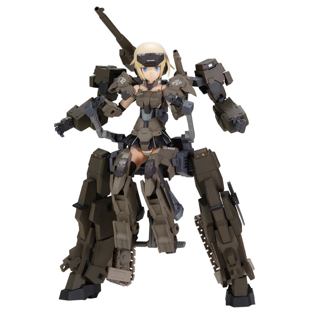 Kotobukiya Frame Arms Girl Gourai-kai With Exosuit Gourai Plastic Model Kit (gray)