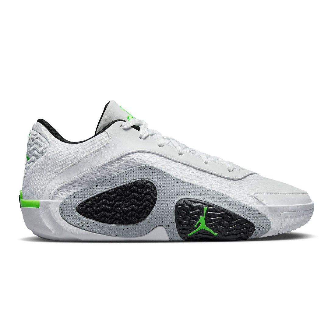 Jordan Men Tatum 2 (white / electric green-black-wolf grey)