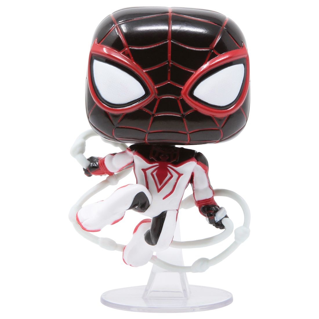 Funko POP Games Marvel Spider-Man Miles Morales - Miles Morales T.R.A.C.K. Suit (white)