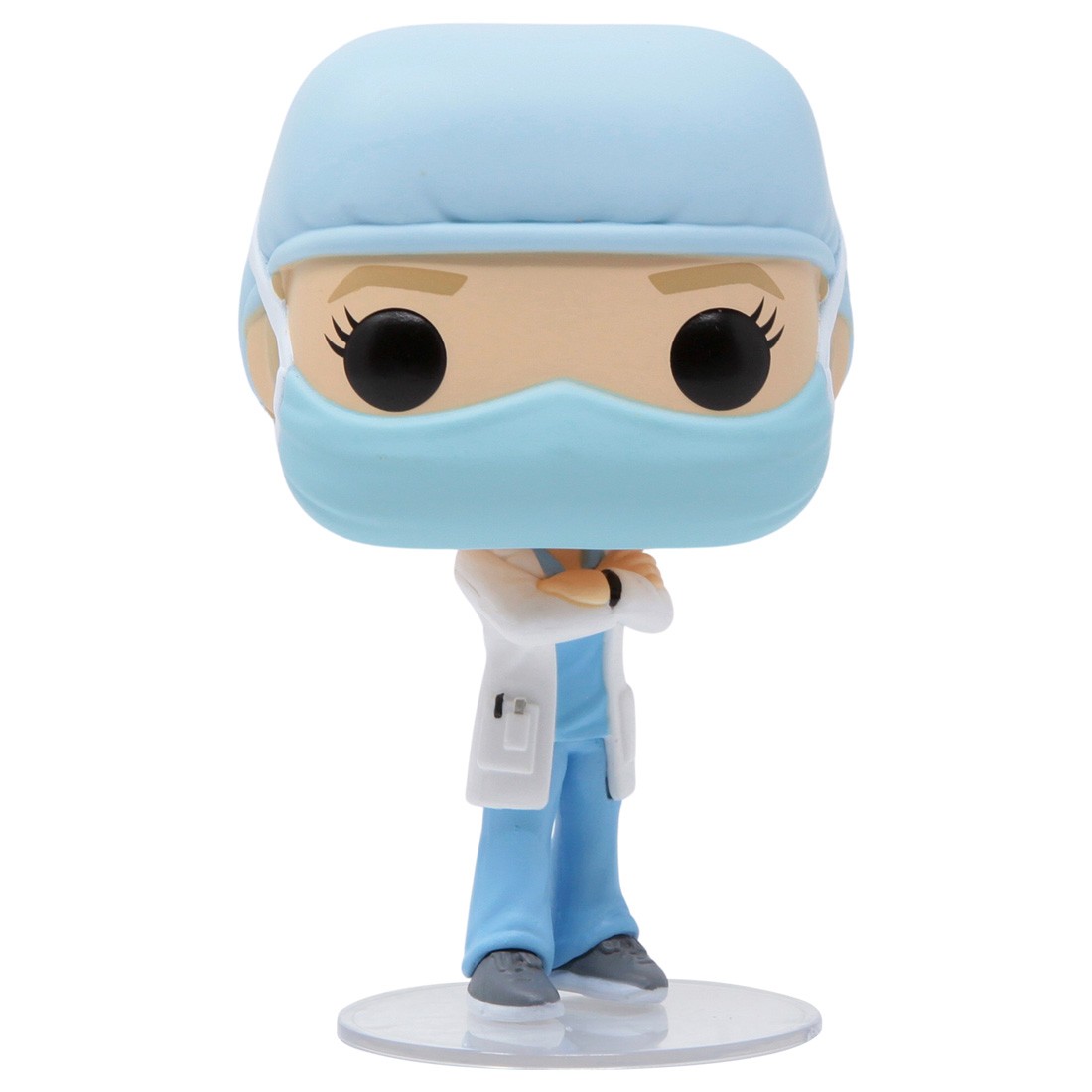 Funko POP Heroes Front Line Worker Female Hospital Worker #1 (blue)