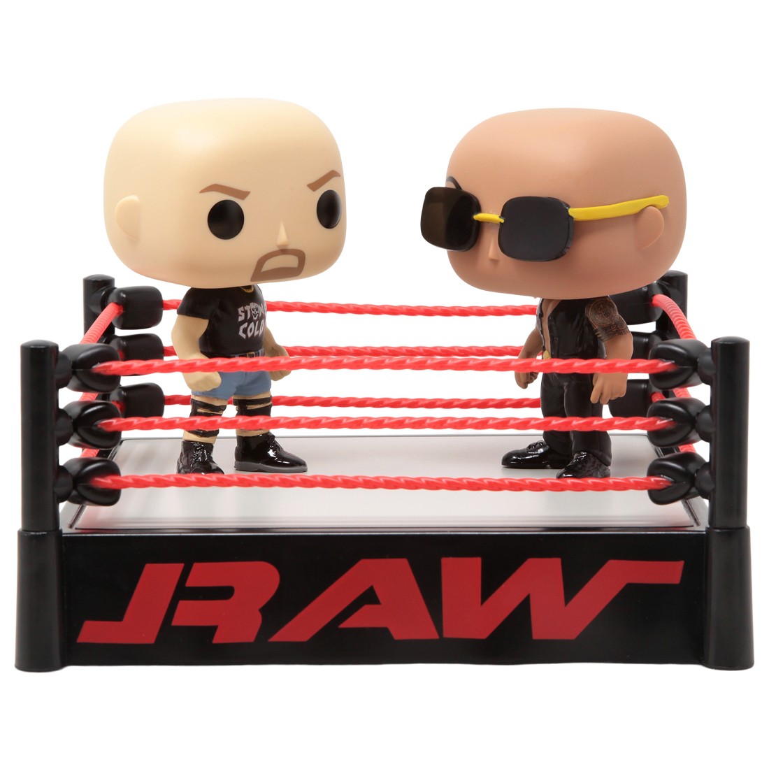 Funko POP Moment WWE - Stone Cold Steve Austin And The Rock (red)