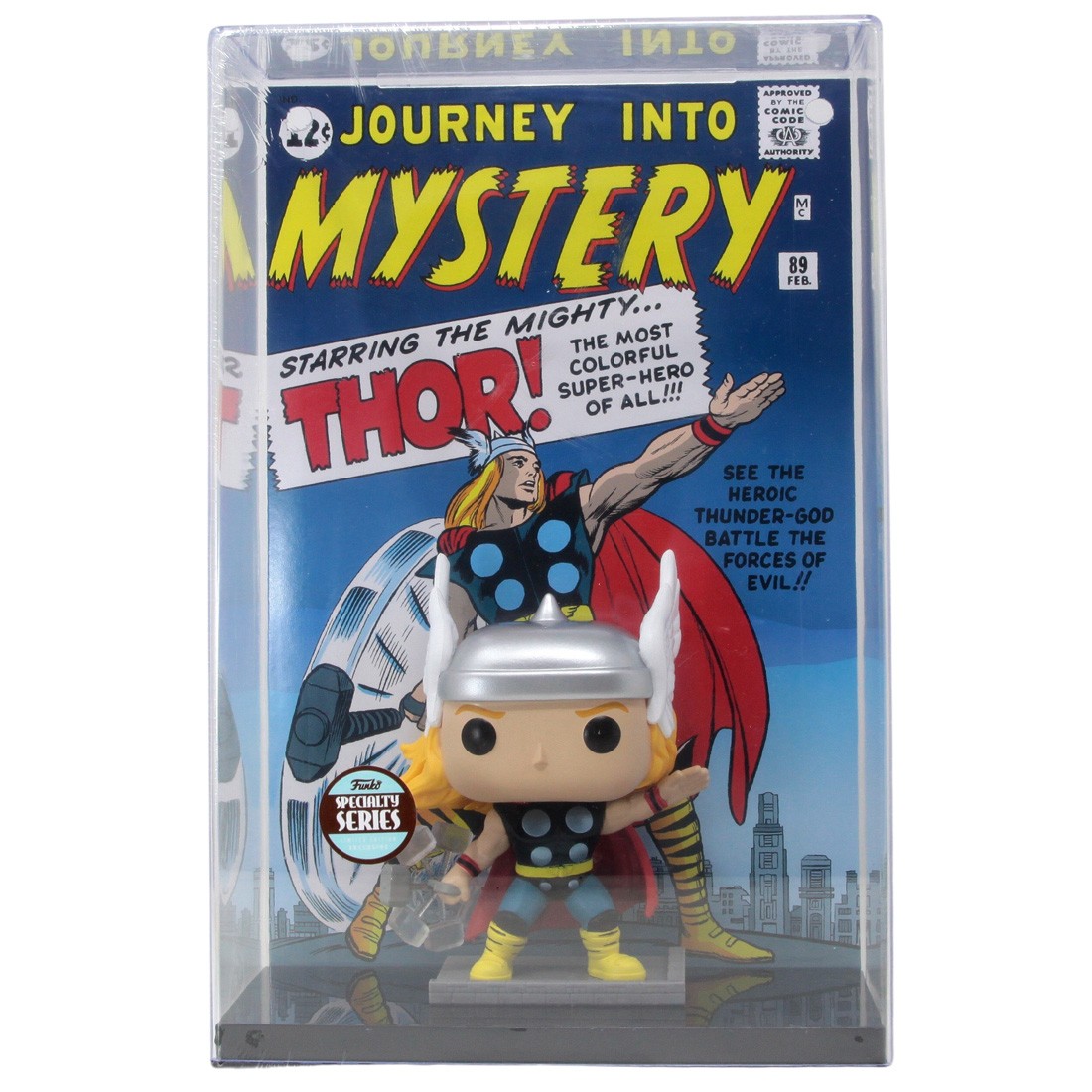 Funko POP Comic Cover Marvel - Classic Thor Specialty Series silver