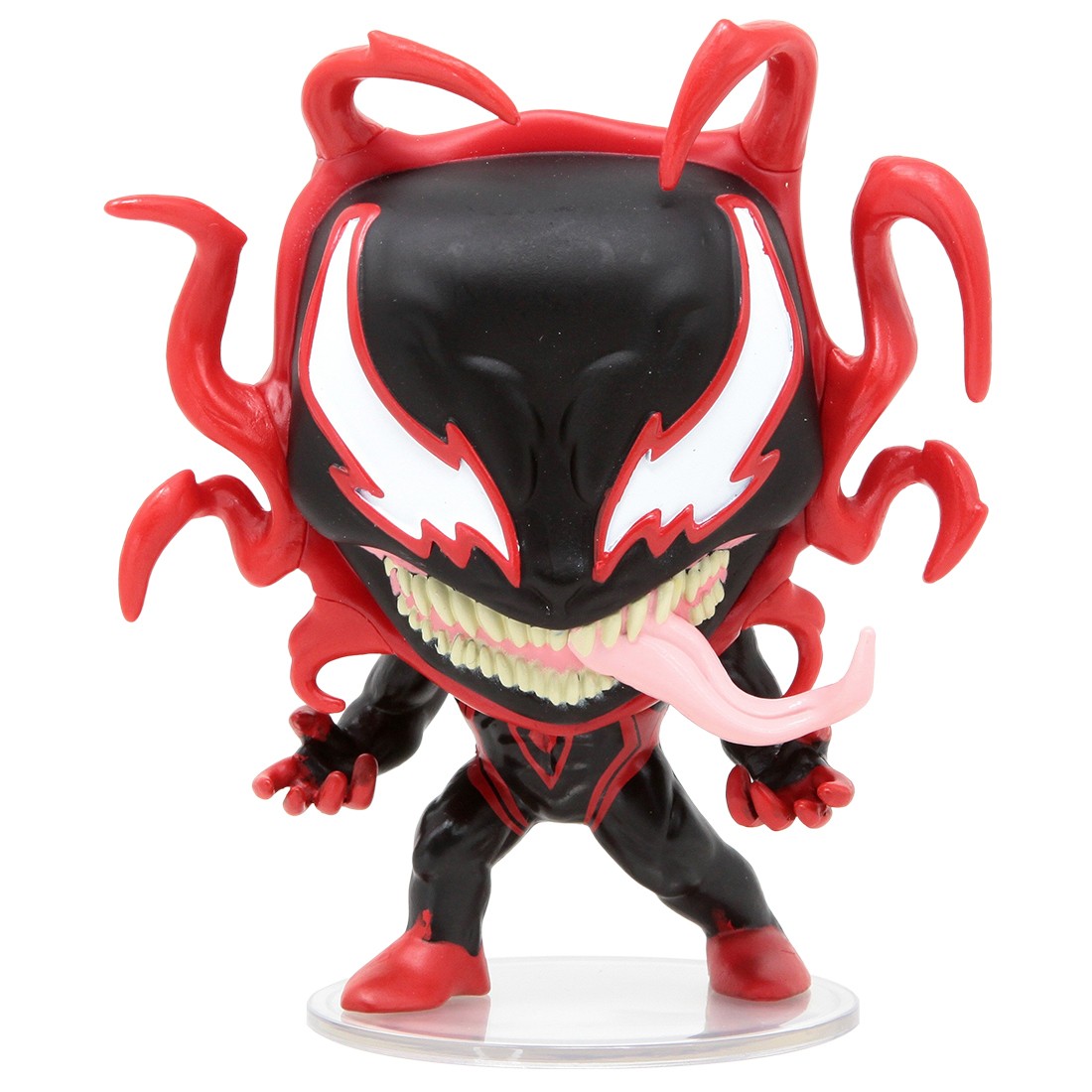 Funko POP Marvel Venom - Venom Carnage Miles Morales Entertainment Earth  Exclusive black