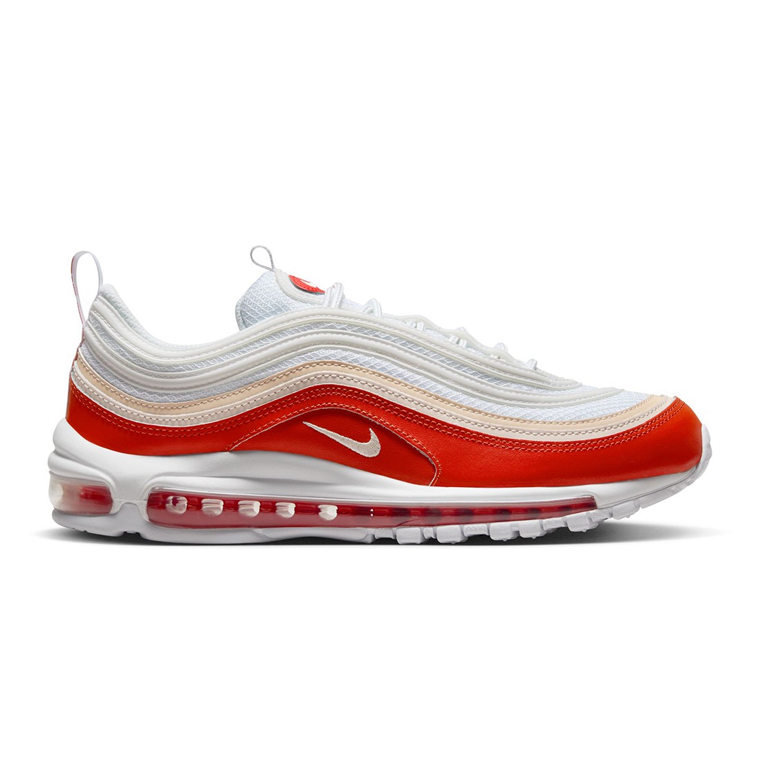 Nike Air Max 97 trainers in white and grey