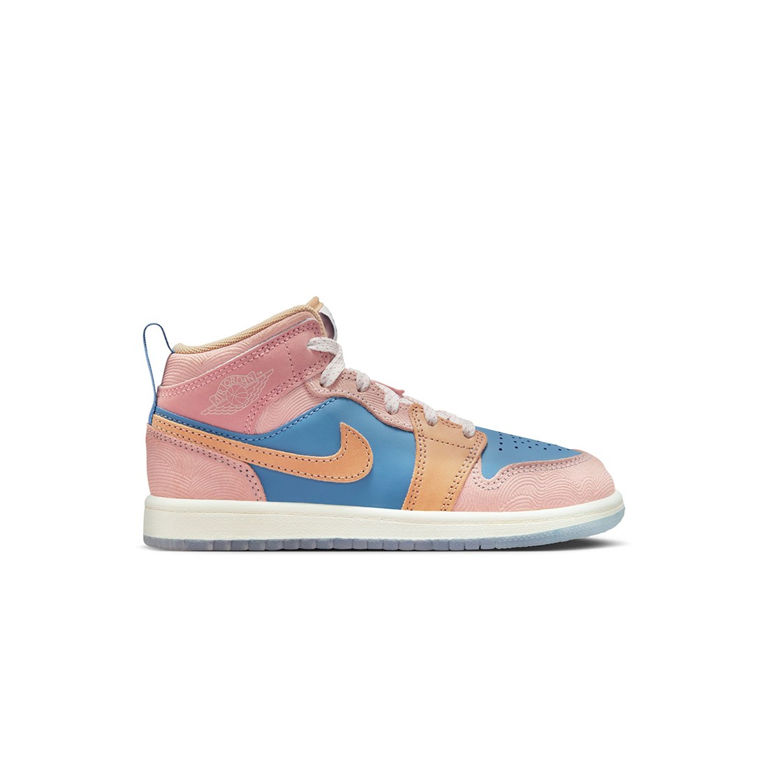 jordan Boi Little Kids 1 MID SS (PS) (aegean storm / hemp-pink oxford)