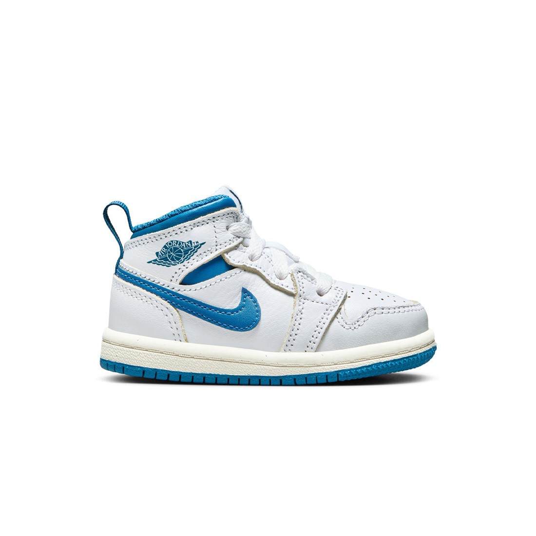 Jordan Toddlers 1 Mid SE (white / industrial blue-sail)