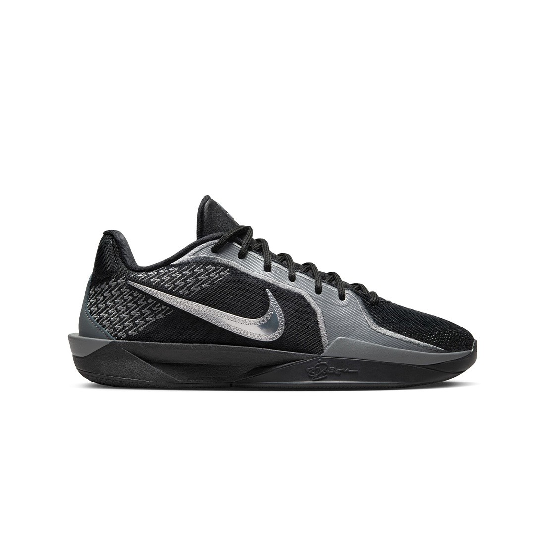 nike live Women Sabrina 2 (black / metallic silver-smoke grey)