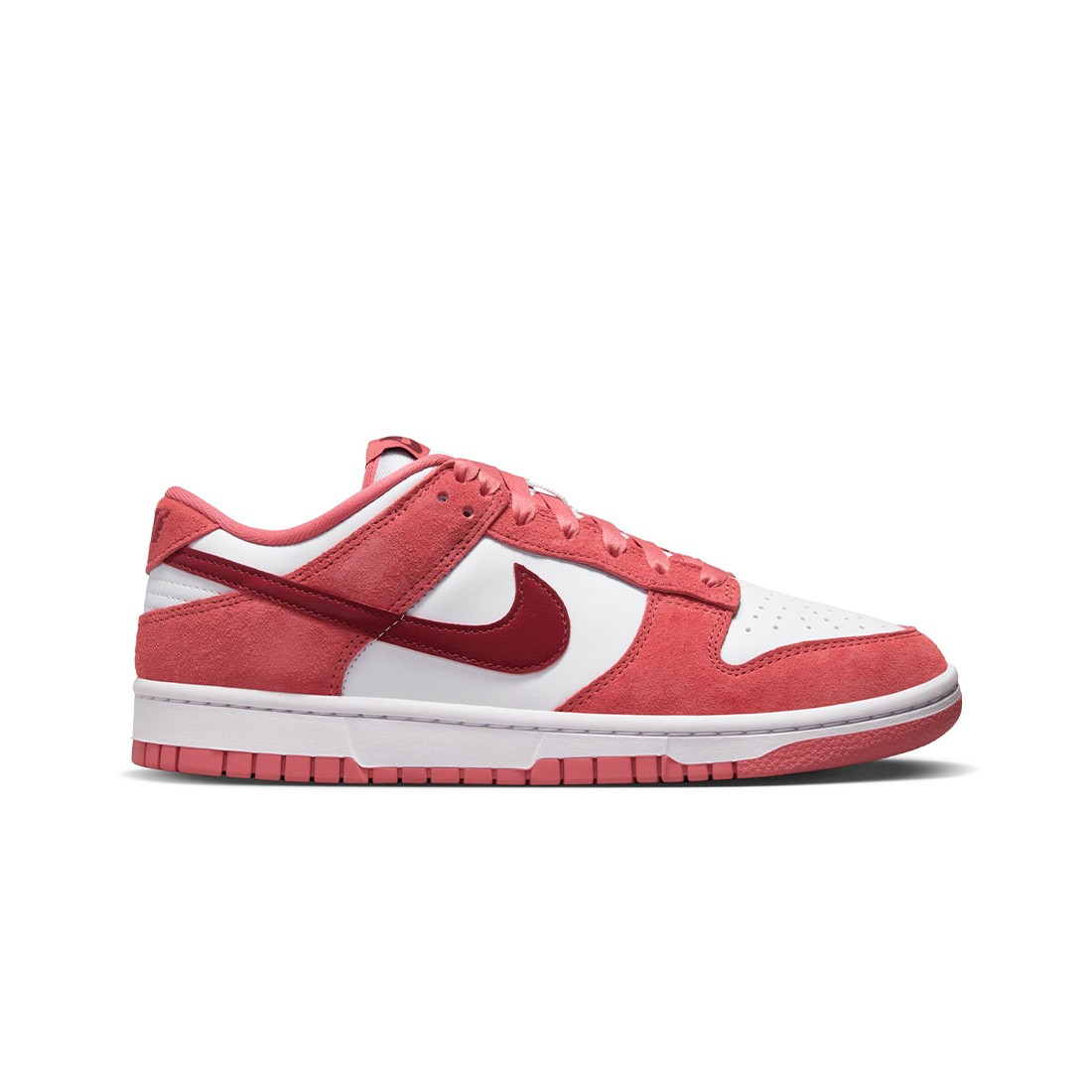 Nike Women Dunk Low (white / team red-adobe-dragon red)